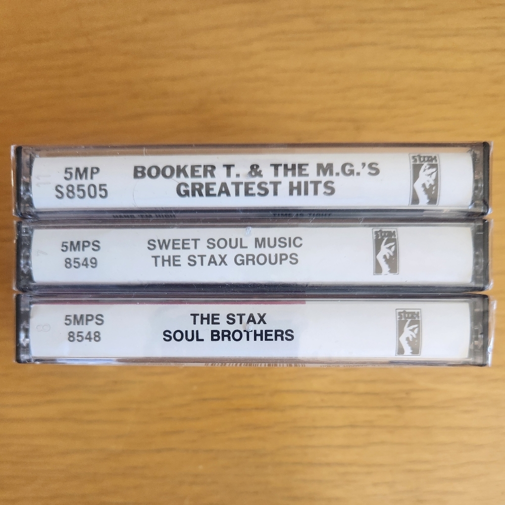 Booker T. & The M.G.'s, Stax Soul Brothers, Stax Soul Groups - 80s Tapes (Lot 3)